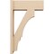 Ekena Millwork 7 1/2-in W x 20-in D x 32-in H Balboa Block Rough Cedar Woodgrain TimberThane Outlooker, Primed Tan OUTUR075X20X32BOA44RCPR - alternate 4